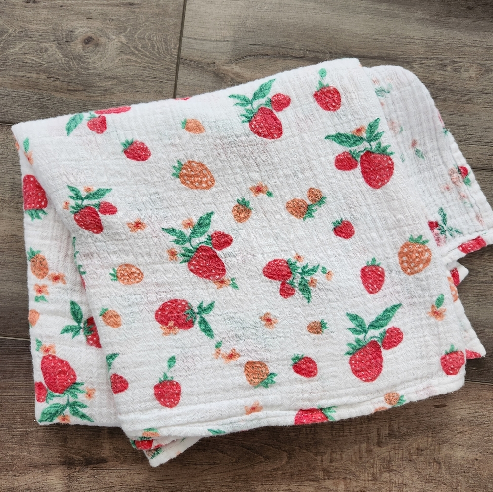 Little Unicorn large cotton muslin swaddle blanket